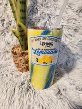 Load image into Gallery viewer, Lemonade Tumbler - 20 oz Curve