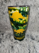Load image into Gallery viewer, Dinosaur Tumbler - 30 oz Curve
