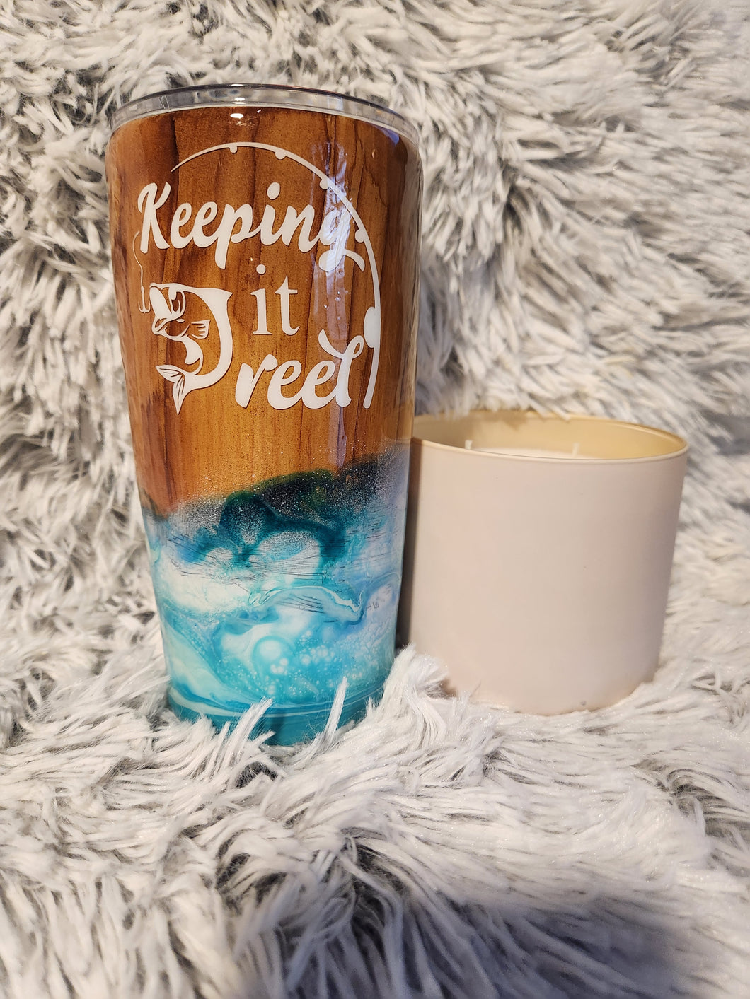 Keeping It Reel Tumbler - 20 oz curve