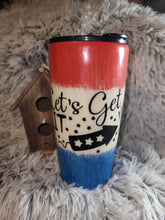 Load image into Gallery viewer, Lets Get it Tumbler - 20 oz curve
