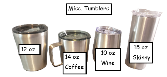 Custom Adult Small Tumblers